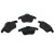Колодки тормозные передние (дисковые, комфорт) Форд Мондео 4 1747043